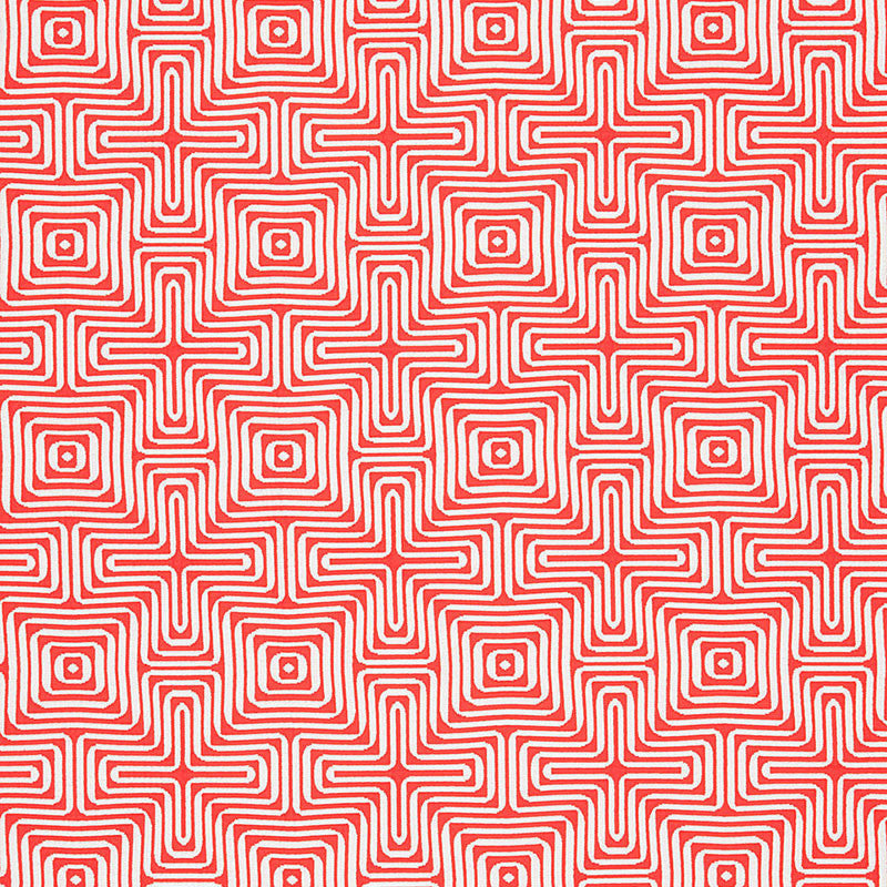 Amazing Maze Coral 65324 by Schumacher Fabric Schumacher Fabric Amazing Maze Coral 65324Fabric SUNBRELLA ACRYLIC 100% UNITED STATES OF AMERICA </p><p>Repeat: H: HORZ. 6 3/8" (16CM) , V: VERT. 6 3/8" (16CM) 51 - Fabric Carolina -