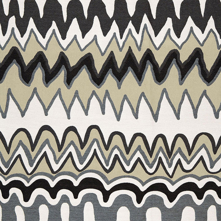 Zig Zag Weave Black Sea 65331 by Schumacher Fabric INDOOR OUTDOOR PRINTS SUNBRELLA ACRYLIC 100% UNITED STATES OF AMERICA WYZENBEEK 12,000 </p><p>Repeat: Horizontal: 28 3/4" (73CM) and Vertical: 36 3/4" (93CM) 55 - Fabric Carolina -