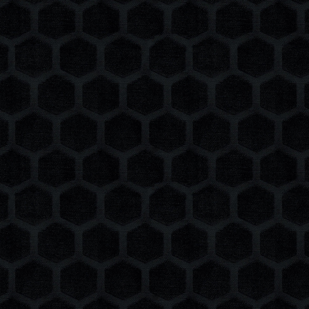 Symmetry Onyx 653326 by Waverly Fabric EARTHLY ELEGANCE 100% Polyester CHINA Wyzenbeek 51,000 Horizontal: 1.13" and Vertical: 2.00" 55" - Fabric Carolina -