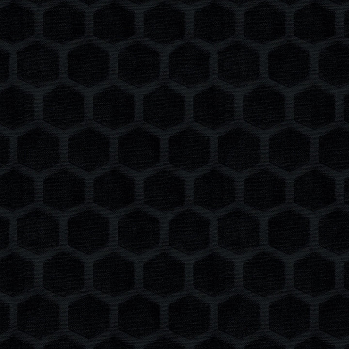 Symmetry Onyx 653326 by Waverly Fabric EARTHLY ELEGANCE 100% Polyester CHINA Wyzenbeek 51,000 Horizontal: 1.13" and Vertical: 2.00" 55" - Fabric Carolina -