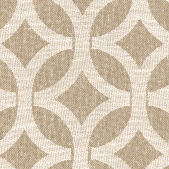 Ludlow Lattice Stone 653581 by Waverly Fabric - 75% Cotton 25% Linen 24000 Horizontal: 6.5 and Vertical: 6.75 55 - Fabric Carolina -
