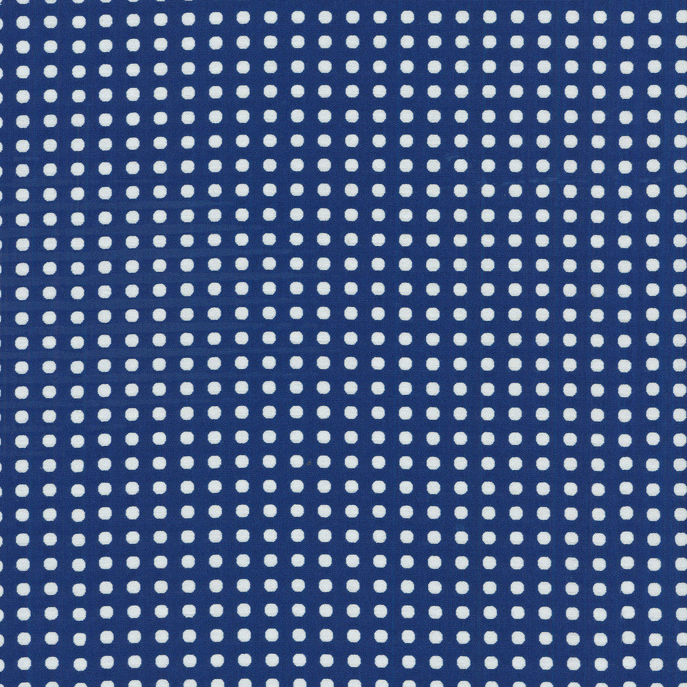 Button Up Indigo 653596 by Waverly Fabric A PICTURE & A POEM 59% Polyester 41% Cotton CHINA Horizontal: 0.40" and Vertical: 0.40" 56" - Fabric Carolina -