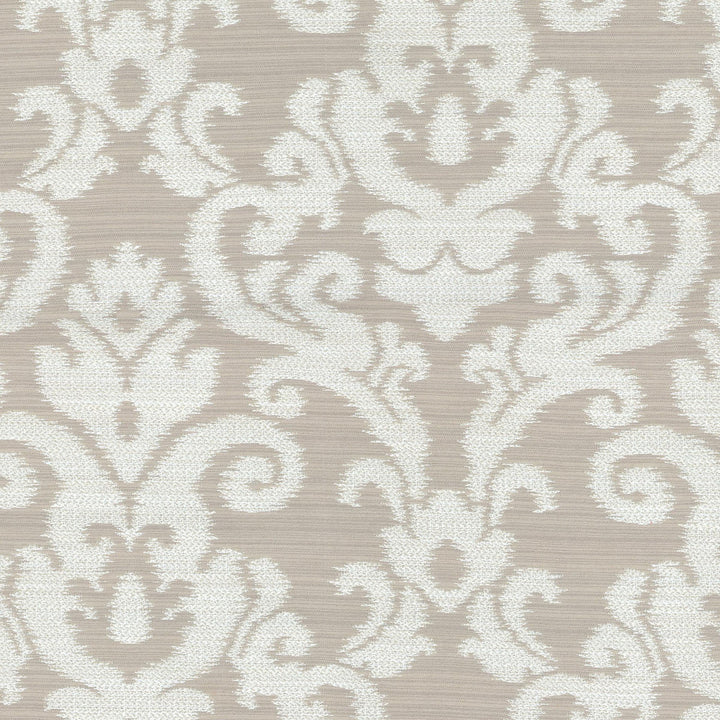 Kenwood Damask Flax 653644 by Waverly Fabric ESTATE OF GRACE 34% Polyester 34% Cotton 32% Rayon CHINA Wyzenbeek 33,000 Horizontal: 14.25" and Vertical: 21.25" 57" - Fabric Carolina -