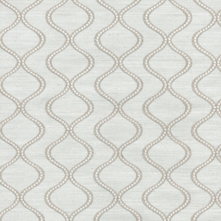 Cosmic Way Emb Platinum 653770 by Waverly Fabric - BASE:100%Polyester EMBROID:100%Polyester INDIA 27000 Horizontal: 4.375 and Vertical: 2 55 - Fabric Carolina -