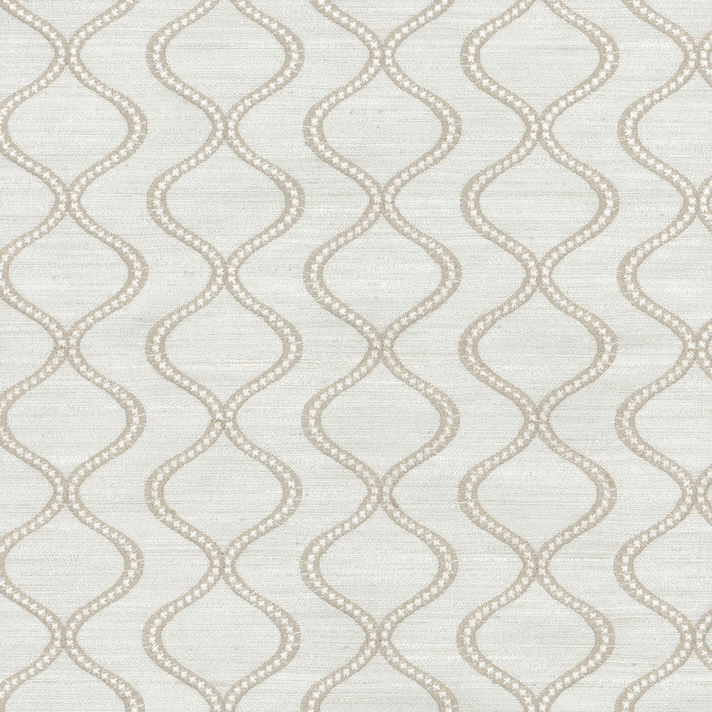 Cosmic Way Emb Pearl 653771 by Waverly Fabric - 100% Polyester Base 100% Polyester Emb India 27000 Horizontal: 4.375 and Vertical: 2 55'' Base 53'' Emb - Fabric Carolina -