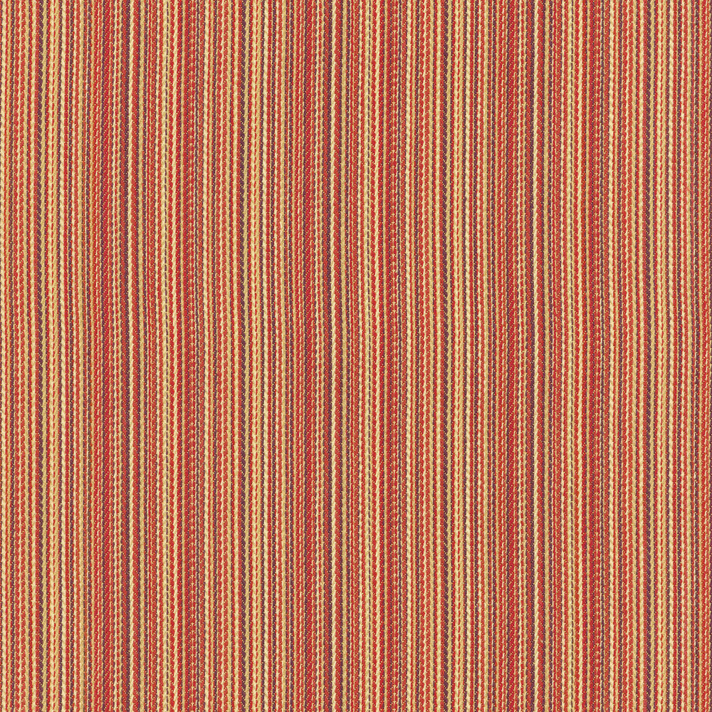 Cozy Up Stripe Chili 653852 by Waverly Fabric - 100% COTTON Taiwan 18000 Horizontal: 2.75 and Vertical: 0 54 - Fabric Carolina -
