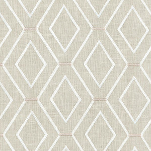 Diamond Duo Emb Parchment 653992 by Waverly Fabric