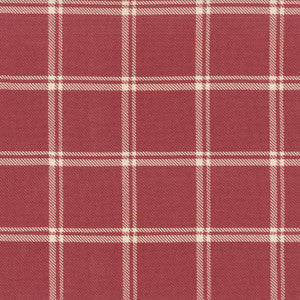 Bloomsbury Plaid Cinnabar 654083 by Waverly Fabric