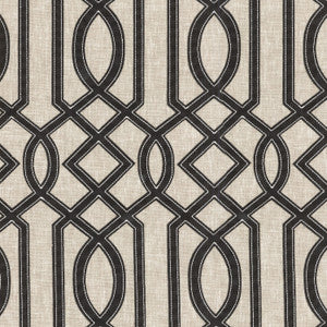 CUTOUT EMBROIDERY ONYX 654120 by Waverly Fabric