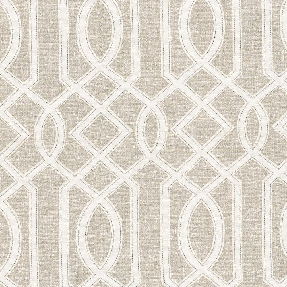 Cutout Emb Linen 654121 by Waverly Fabric SECRET OASIS BASE:70% Polyester 30% Cotton EMBROID:100% Rayon INDIA Wyzenbeek 24,000 Horizontal: 4.75" and Vertical: 9.00" 54" - Fabric Carolina -