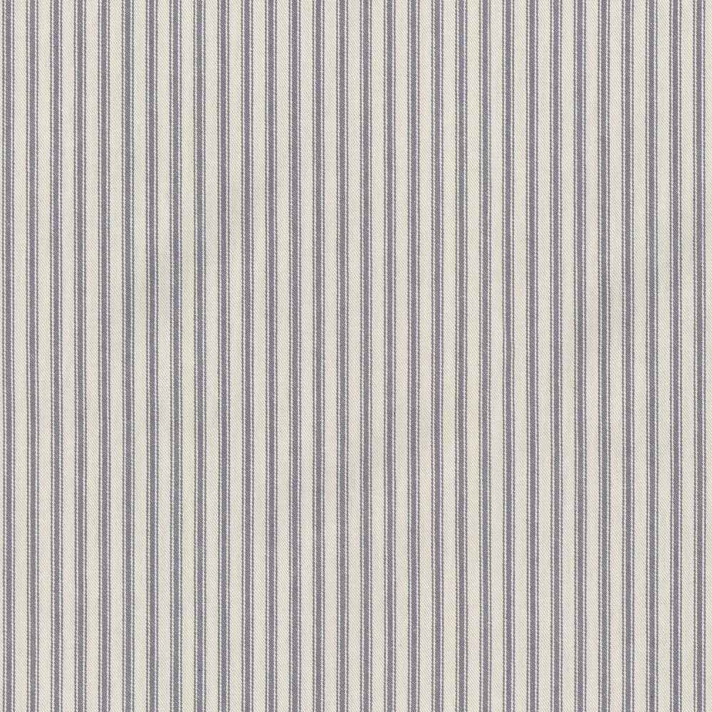 Classic Ticking.. Graphite 654141 by Waverly Fabric A FINE VINTAGE 100% Cotton CHINA Wyzenbeek 15,000 Horizontal: 0.30" and Vertical: 0.00" 55" - Fabric Carolina -