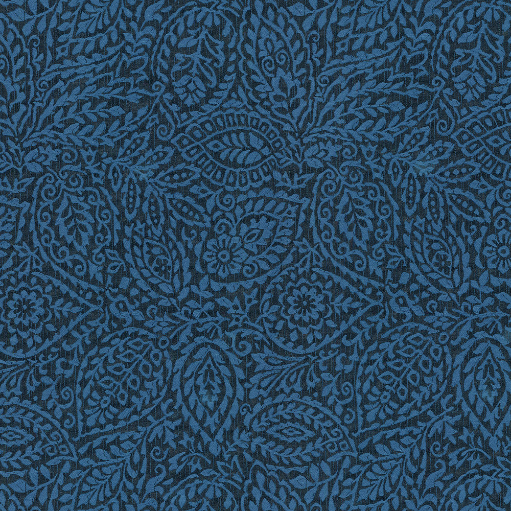Boutique Find Indigo 654150 by Waverly Fabric - 75% COTTON 25% POLYESTER CHINA 45000 Horizontal: 7.1 and Vertical: 12 54 - Fabric Carolina -