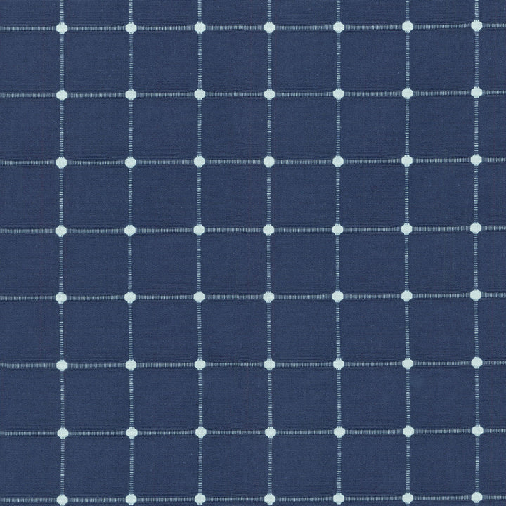 Geo Metrics Indigo 654165 by Waverly Fabric - 86% COTTON 14% POLYESTER India 30000 Horizontal: 1.75 and Vertical: 1.75 54 - Fabric Carolina -