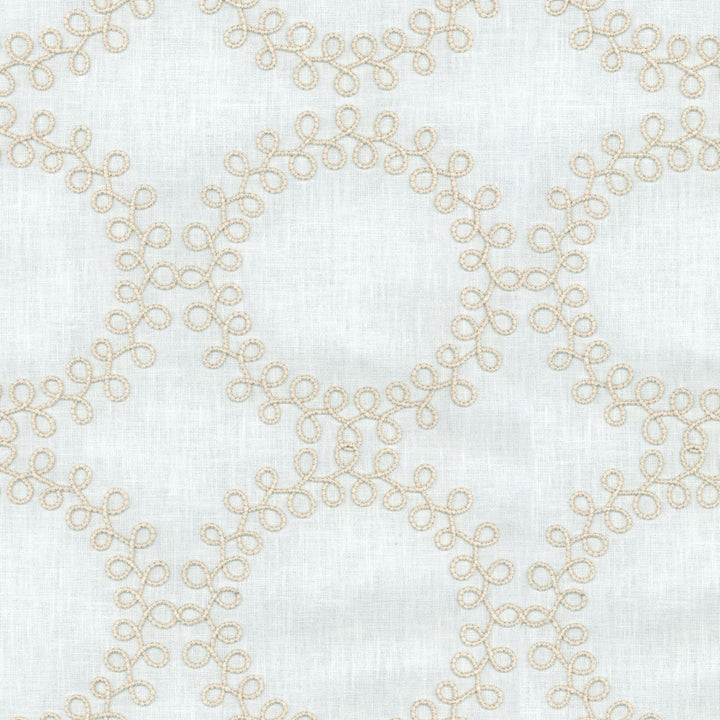 Ready To Roll Emb Twine 654180 by Waverly Fabric - BASE:52%Polyester 48%Cotton EMBROID:98%Cotton 2%Rayon INDIA 3000 Horizontal: 6.25 and Vertical: 6 54" Base 51" Emb - Fabric Carolina -