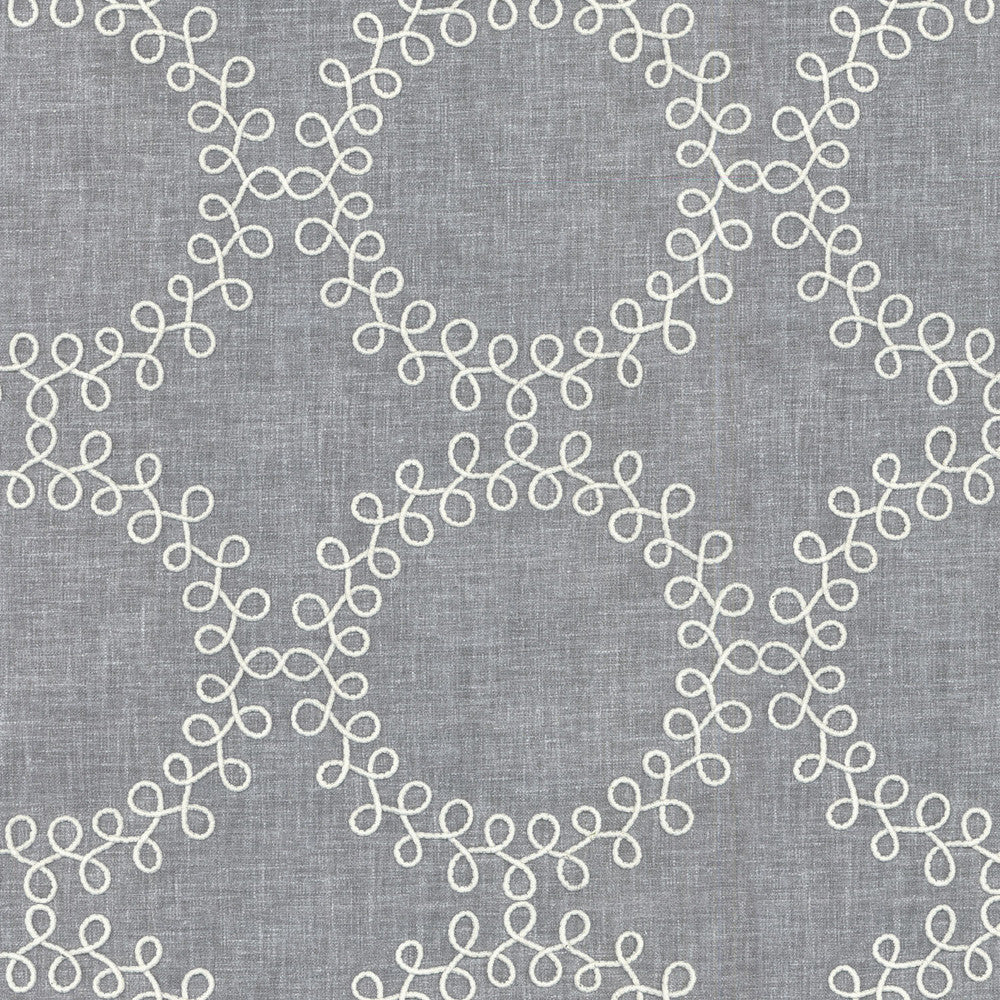 Ready To Roll Emb Thunder 654182 by Waverly Fabric - BASE:52%Polyester 48%Cotton EMBROID:98%Cotton 2%Rayon INDIA 3000 Horizontal: 6.25 and Vertical: 6 54" Base 51" Emb - Fabric Carolina -