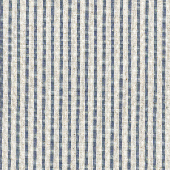 Harlow Stripe Baltic 654222 by Waverly Fabric IT'S ONLY NATURAL 80% Polyester 20% Linen CHINA Wyzenbeek 51,000 Horizontal: 0.63" and Vertical: 0.00" 54" - Fabric Carolina -