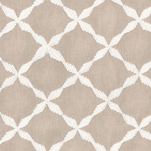 Andalus Emb Flax 654241 by Waverly Fabric