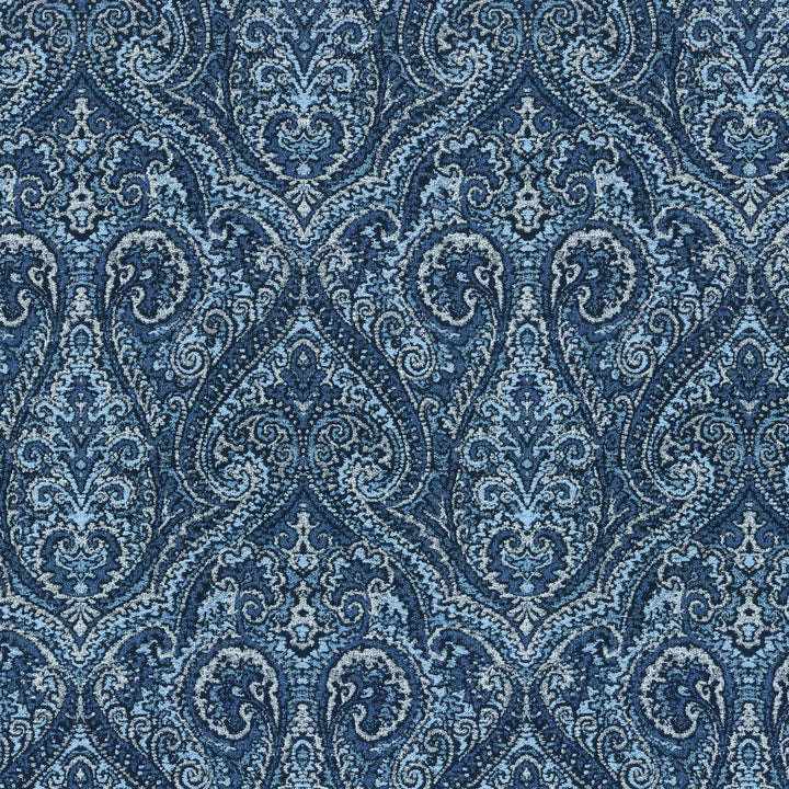 Alanya Baltic 654260 by Waverly Fabric - Base: 52% Poly 48% Cotton Emb: 100% Rayon China 33000 Horizontal: 14.25 and Vertical: 25.75 57 - Fabric Carolina -