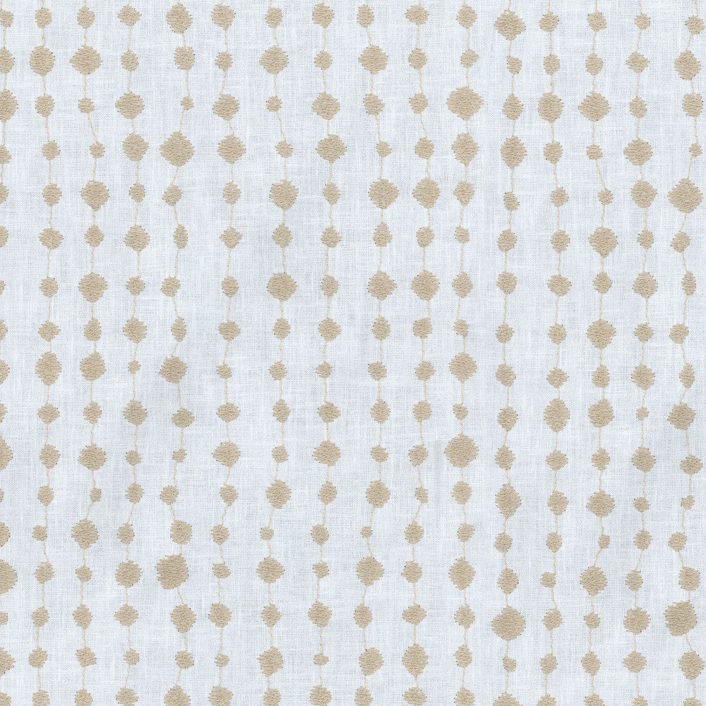 Droplet Emb Twine 654270 by Waverly Fabric - 55% LINEN 45% RAYON India 12000 Horizontal: 12.75 and Vertical: 12.5 54" base 51" embroidery - Fabric Carolina -