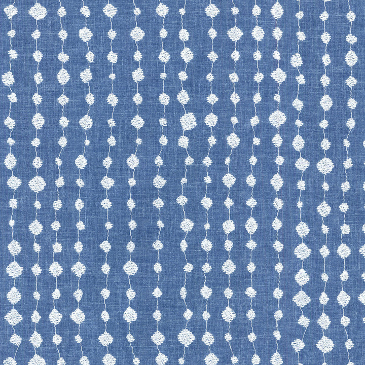 Droplet Emb Nordic 654273 by Waverly Fabric - BASE:52%Polyester 48%Cotton EMBROID:100%Cotton INDIA 12000 Horizontal: 13 and Vertical: 12.5 54 - Fabric Carolina -