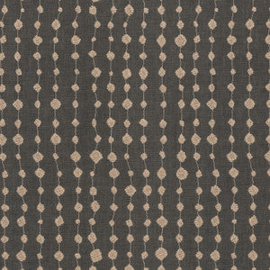 Droplet Emb Charcoal 654274 by Waverly Fabric