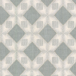 Linear Lace Emb Gravel 654351 by Waverly Fabric
