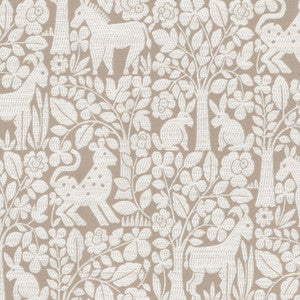 Forest Friends Linen 654372 by Waverly Fabric