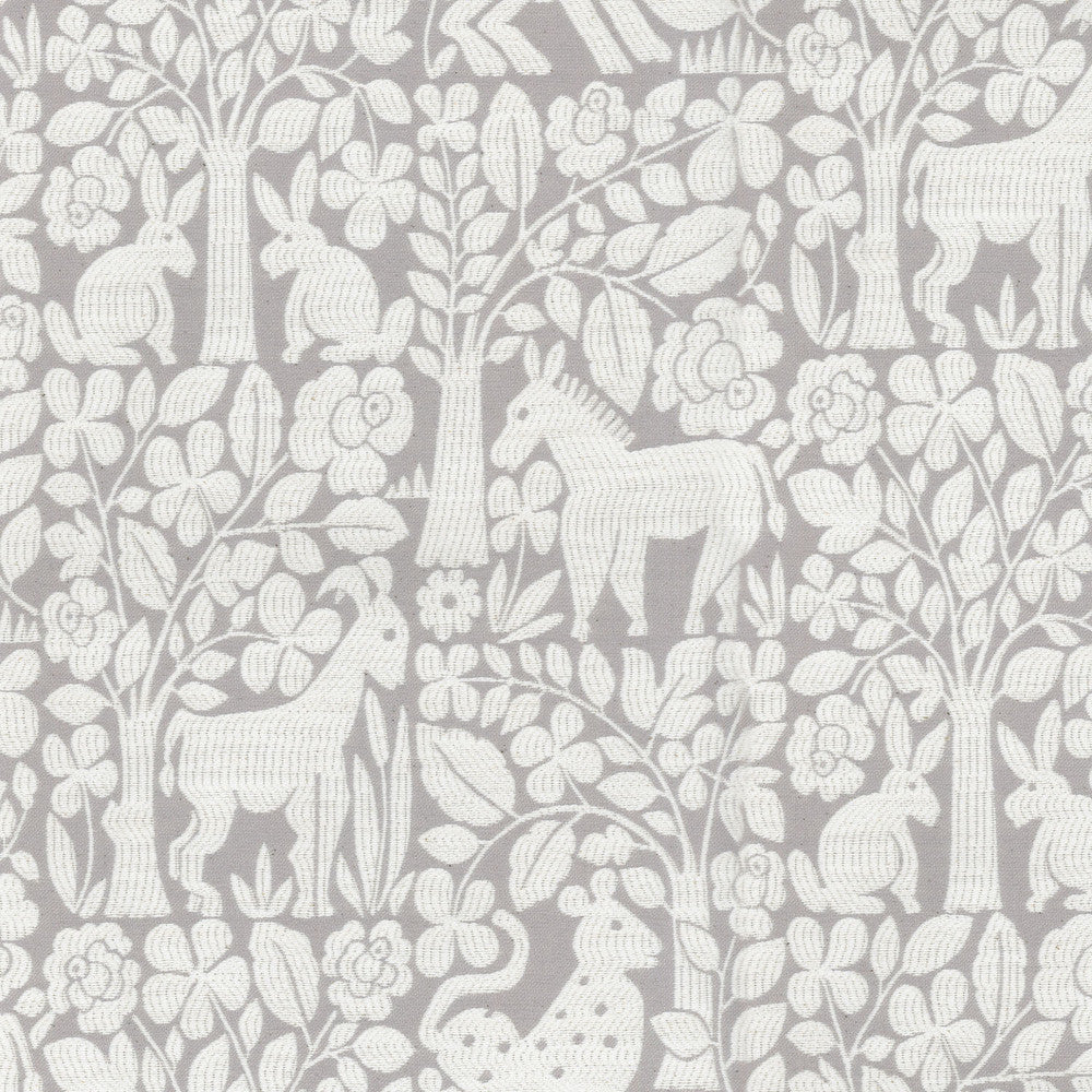 FOREST FRIENDS MINERAL 654373 by Waverly Fabric - 100% POLYESTER CHINA 51000 Horizontal: 13.5 and Vertical: 18 54 - Fabric Carolina -