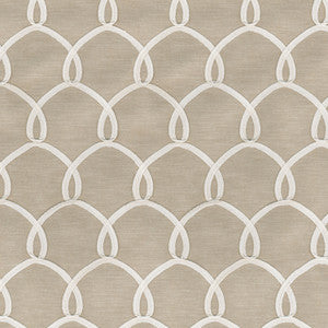 Penelope Emb Linen 654511 by Waverly Fabric