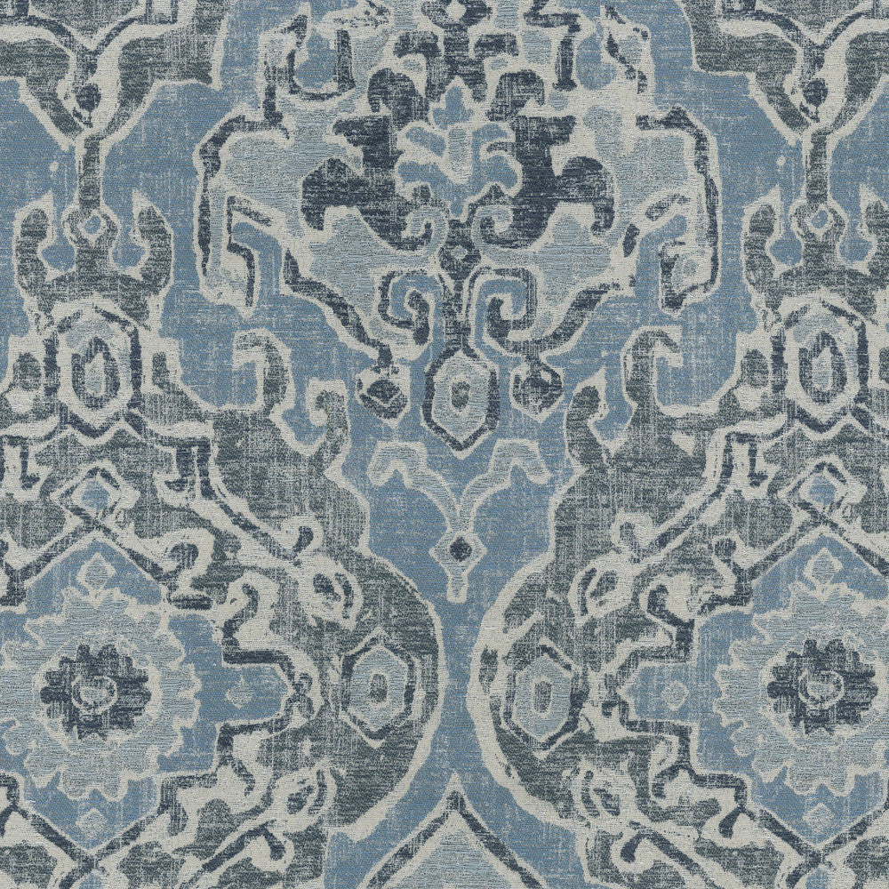 Izmir Rug Chambray 654530 by Waverly Fabric - 72% Cotton 28% Polyester CHINA 33000 Horizontal: 13.5 and Vertical: 17.5 54 - Fabric Carolina -