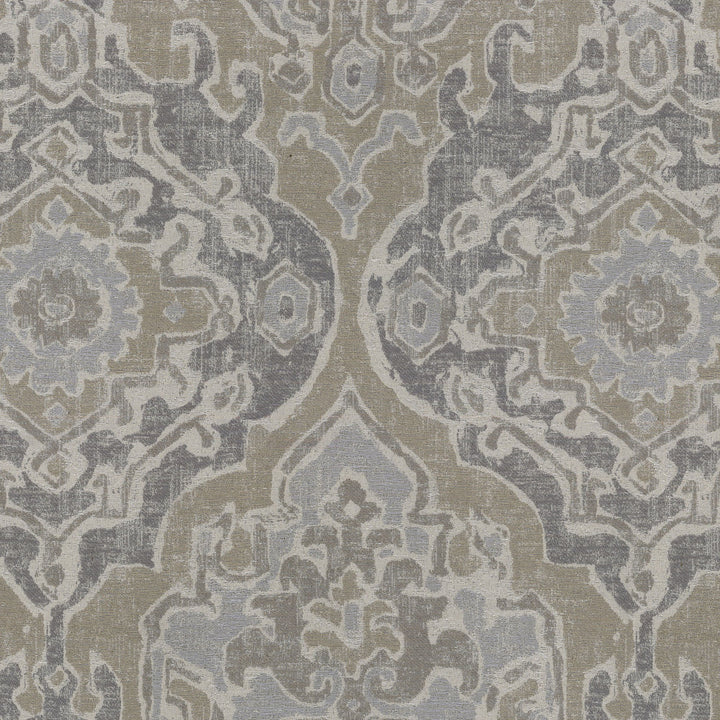 IZMIR RUG CLOUD 654531 by Waverly Fabric - BASE:100% Cotton EMBROID:100% Polyester CHINA 33000 Horizontal: 17.5 and Vertical: 13.5 54 - Fabric Carolina -