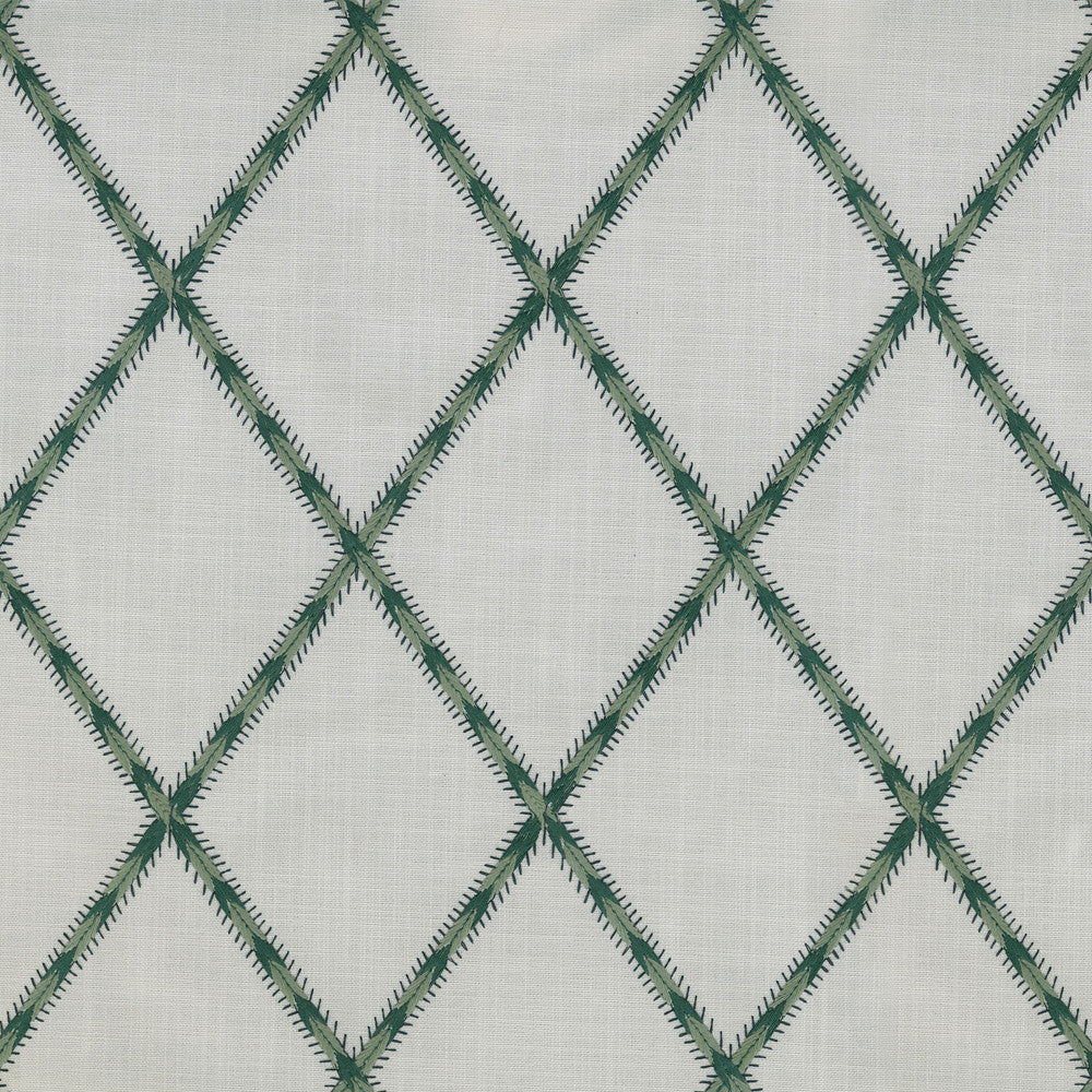 Trade Winds Emb Juniper 654541 by Waverly Fabric - Base: 54% Polyester 46% Cotton Emb: 100% Cotton India 51000 Horizontal: 4.5 and Vertical: 6.25 56" Base 54" Emb - Fabric Carolina -