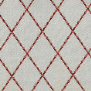 Trade Winds Emb Coral 654542 by Waverly Fabric
