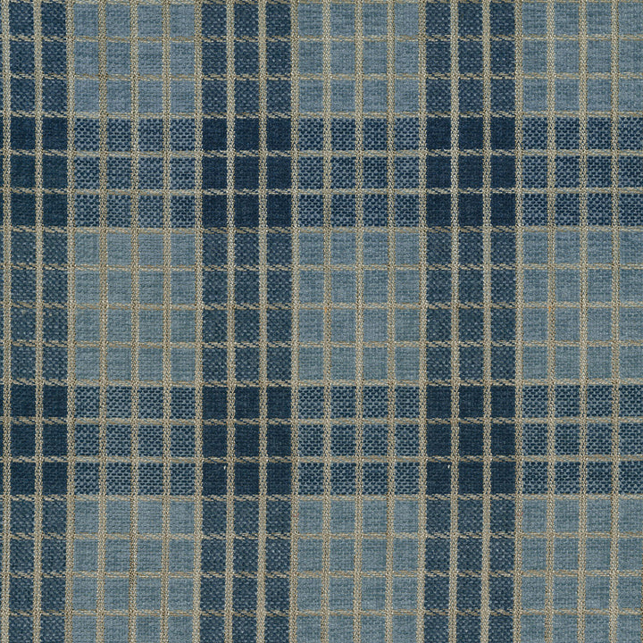 Cozy Plaid Ink 654570 by Waverly Fabric - 87%Polyester 13%Cotton INDIA 51000 Horizontal: 4 and Vertical: 5.5 54 - Fabric Carolina -