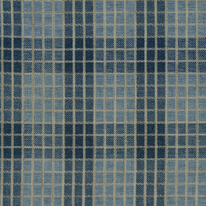 Cozy Plaid Ink 654570 by Waverly Fabric