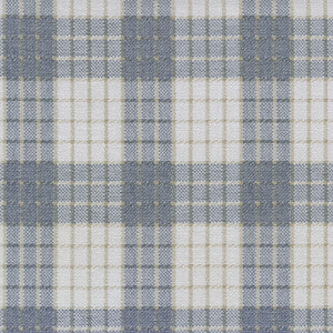 Cozy Plaid Sky 654571 by Waverly Fabric