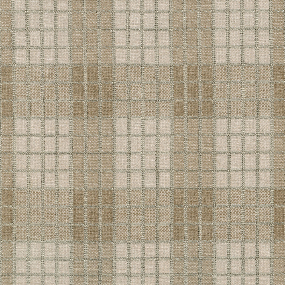 Cozy Plaid Hemp 654573 by Waverly Fabric - 87% Polyester 13% Cotton India 51000 Horizontal: 4 and Vertical: 5.5 54 - Fabric Carolina -