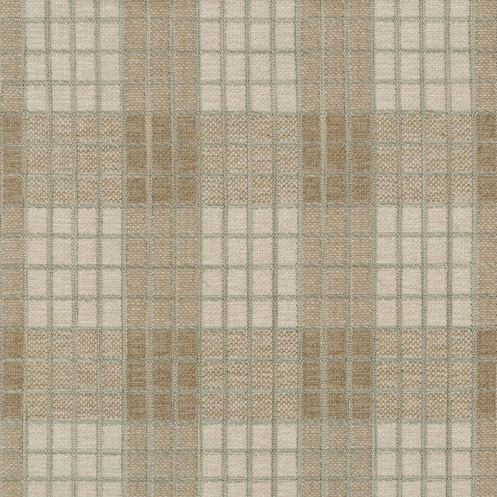 Cozy Plaid Hemp 654573 by Waverly Fabric - 87% Polyester 13% Cotton INDIA 51000 Horizontal: 4 and Vertical: 5.5 54 - Fabric Carolina -