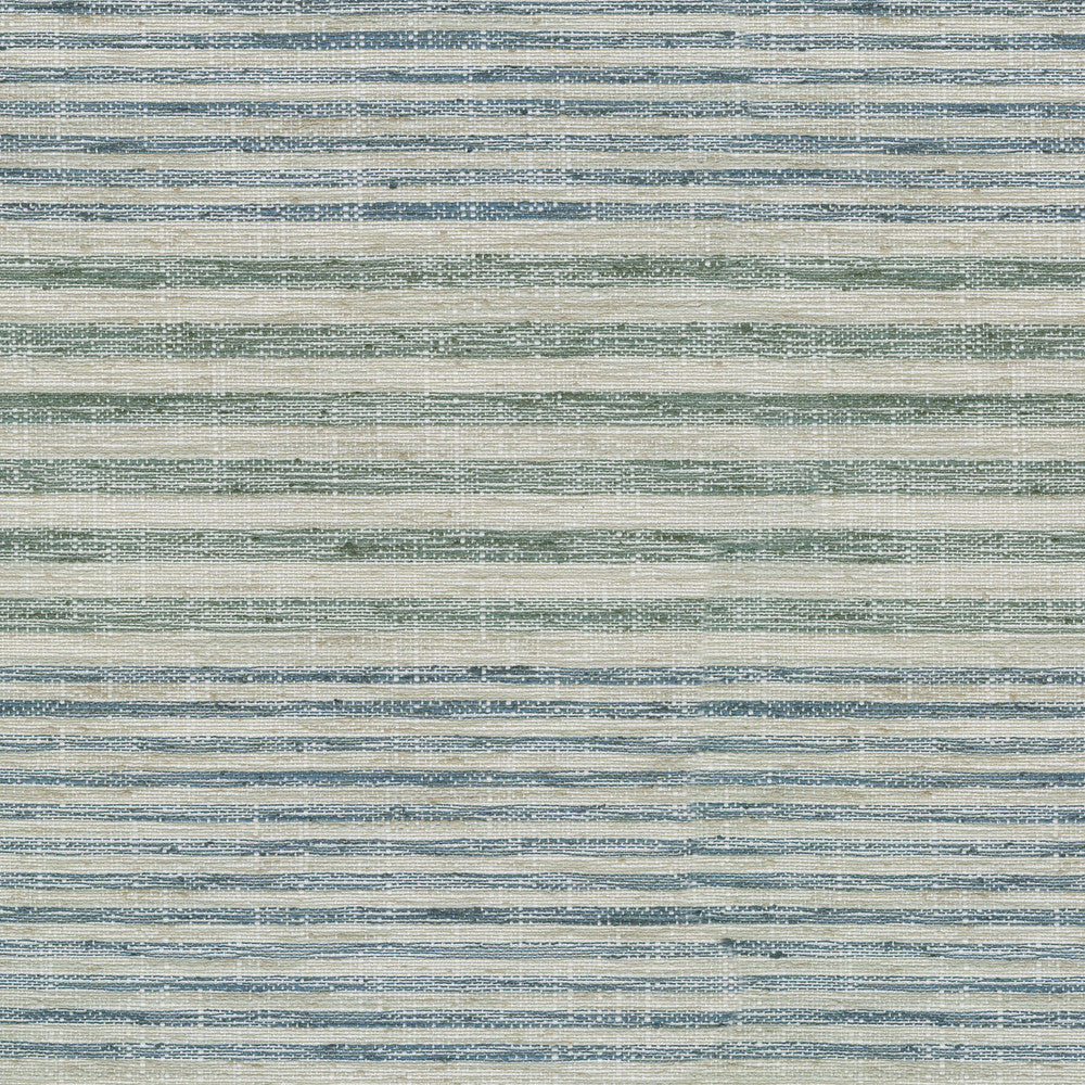 Weekend Stripe Seaglass 654580 by Waverly Fabric - 100%Polyester INDIA 46000 Horizontal: 0 and Vertical: 10.25 54 - Fabric Carolina -