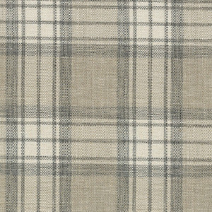 Kintyre Plaid Newsprint 654611 by Waverly Fabric