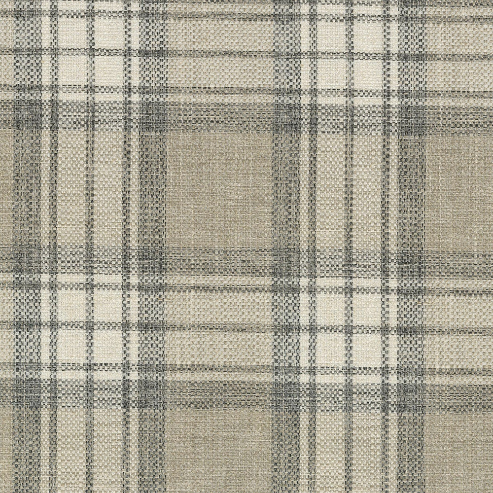 Kintyre Plaid Newsprint 654611 by Waverly Fabric 87% Polyester, 8% Cotton, 5% Linen India 51000 Horizontal: 7.6 and Vertical: 7 54 - Fabric Carolina -