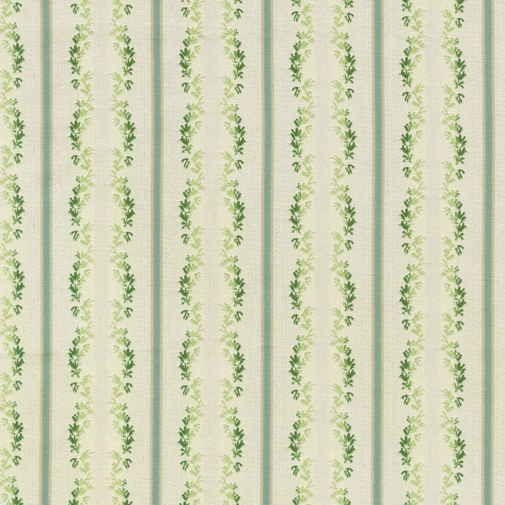 Regency Stripe Clover 654620 by Waverly Fabric - 100% Cotton TURKEY Horizontal: 1.75 and Vertical: 2.75 57 - Fabric Carolina -