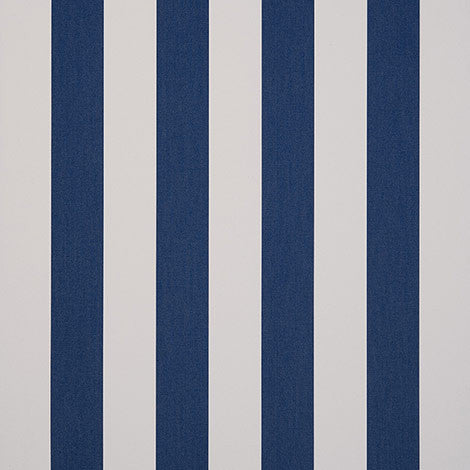8556 Paris Navy / Natural by Sunbrella Fabric Dickson North American Collection - Stripes 100% Solution Dyed Acrylic USA or Imported 10-Year Horizontal: and Vertical: 47 in. - Fabric Carolina -
