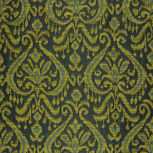 Maroc Linen Damask Viridian 65630 by Schumacher Fabric