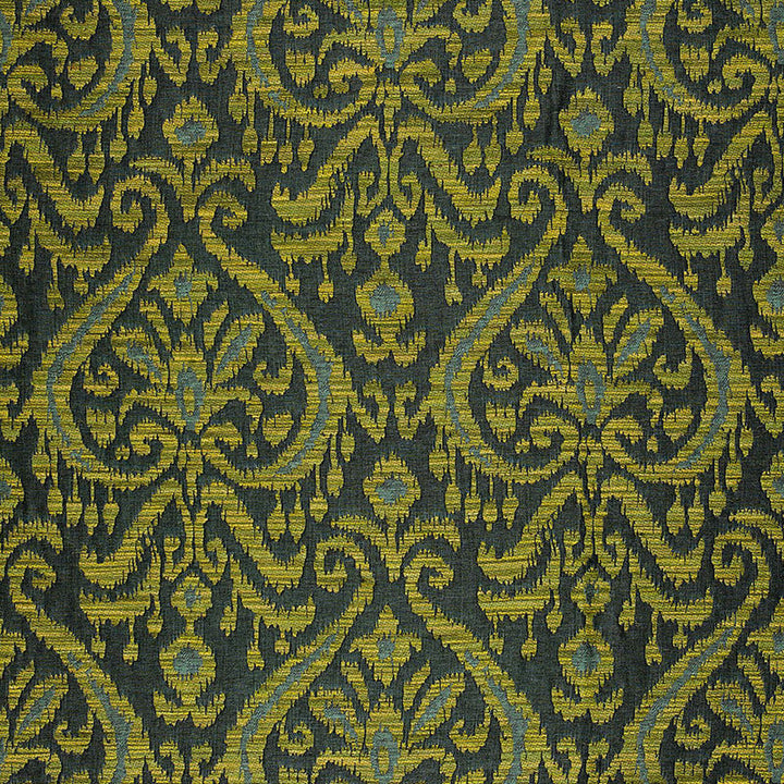 Maroc Linen Damask Viridian 65630 by Schumacher Fabric Schumacher Fabric Maroc Linen Damask Viridian 65630Fabric JUTE 52% ITALY </p><p>Repeat: H: HORZ. 6 7/8" (17CM) , V: VERT. 25" (64CM) 55 - Fabric Carolina -