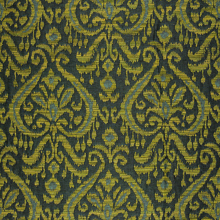 Maroc Linen Damask Viridian 65630 by Schumacher Fabric CHROMA See Sample ITALY MEDIUM DUTY </p><p>Repeat: Horizontal: 6 7/8" (17CM) and Vertical: 25" (64CM) 55" WIDE (140CM) - Fabric Carolina -