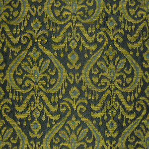 Maroc Linen Damask Viridian 65630 by Schumacher Fabric