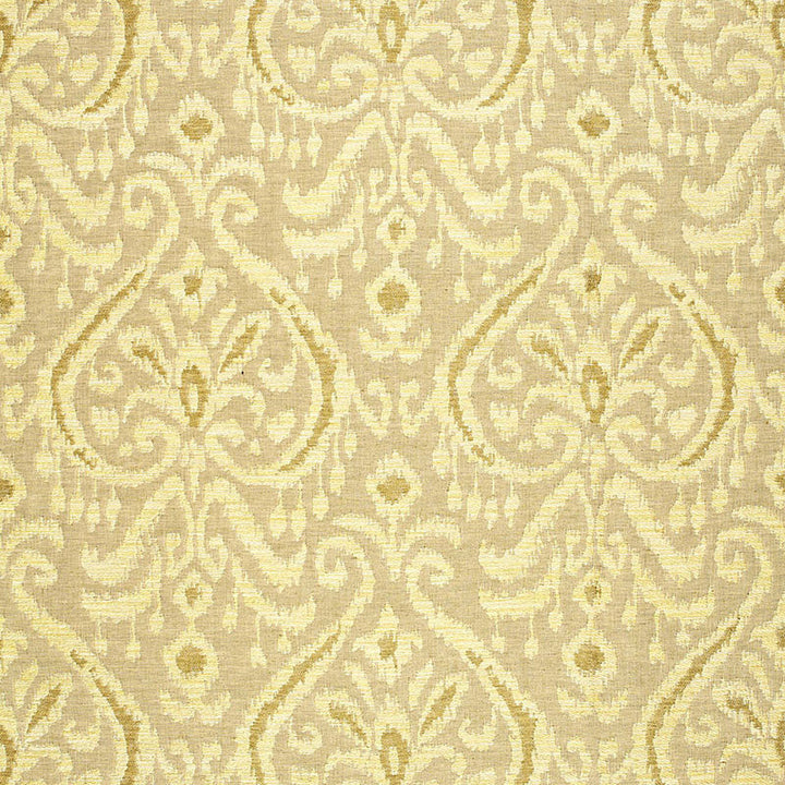 Maroc Linen Damask Sauterne 65633 by Schumacher Designer Fabric CHROMA JUTE 52% LINEN 22% ITALY MARTINDALE 9,000 </p><p>Repeat: Horizontal: 6 7/8" (17CM) and Vertical: 25" (64CM) 55 - Swanky Fabrics -