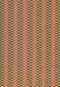 Rivington Weave Red Earth 65651 by Schumacher Fabric