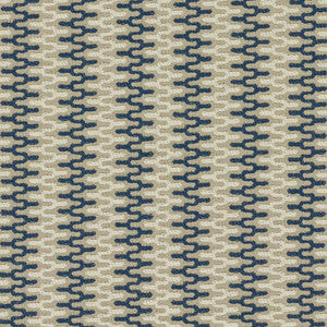 Rivington Weave Navy 65654 by Schumacher Fabric
